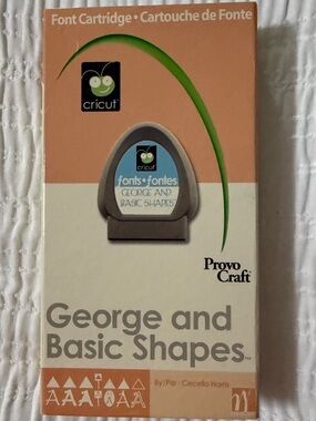 Cricut George and Basic Shapes Cartridge